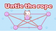 Level 8 rope puzzle layout